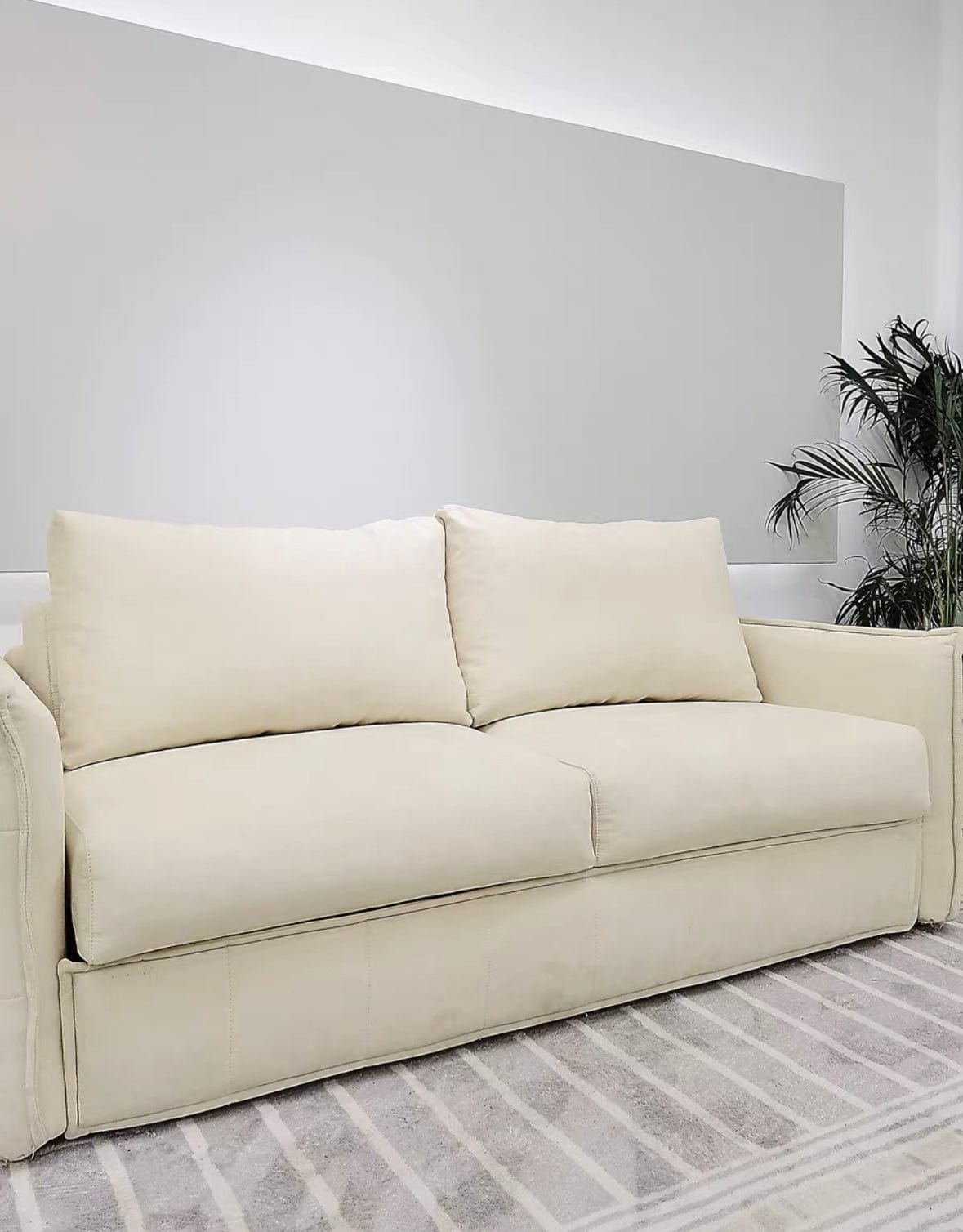 Home Atelier Matt Foldable Sofa Bed with Mattress