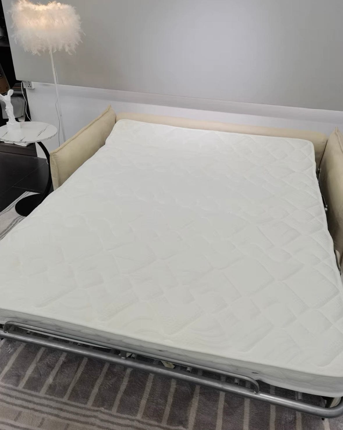 Home Atelier Matt Foldable Sofa Bed with Mattress