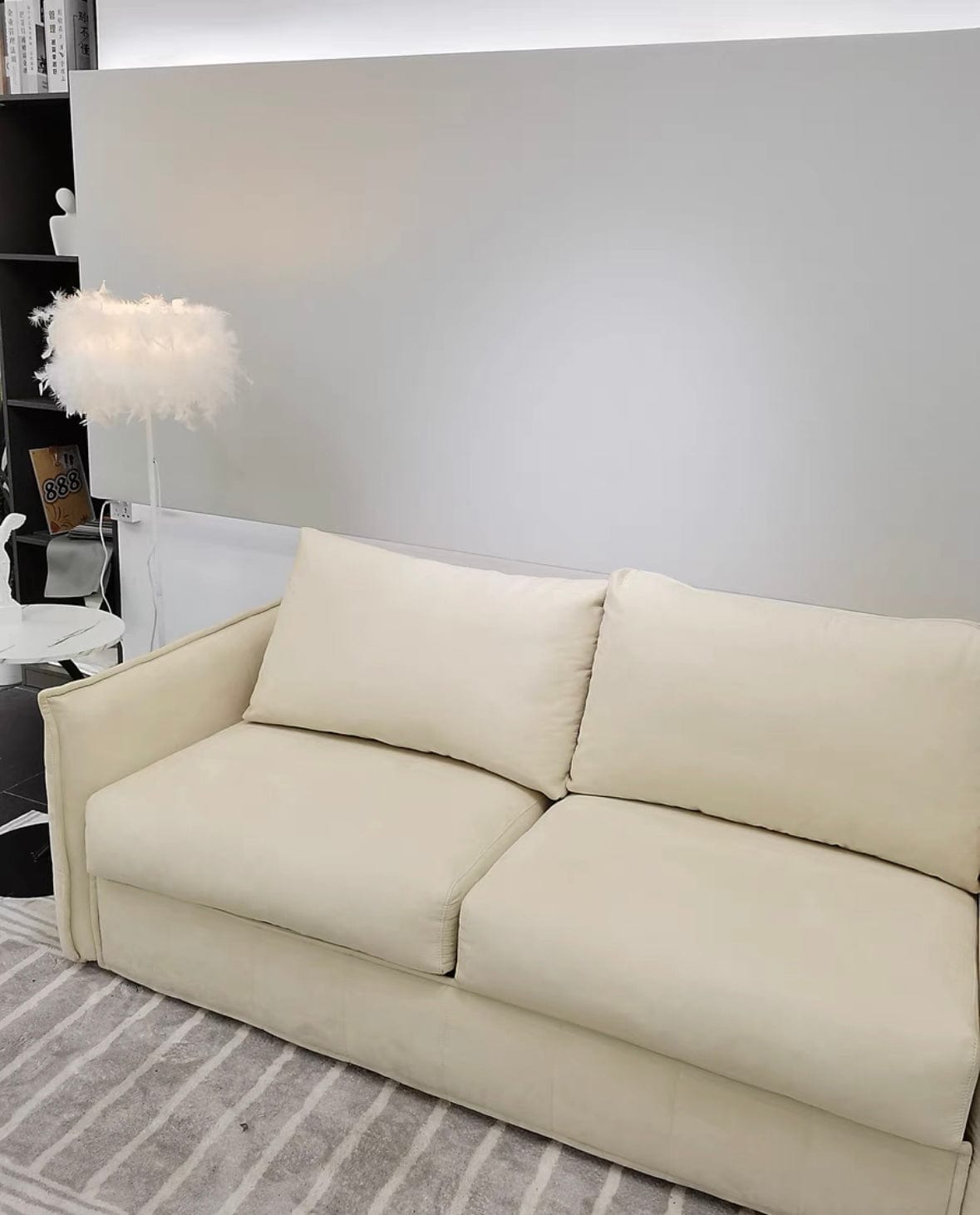 Home Atelier Matt Foldable Sofa Bed with Mattress