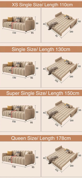 Home Atelier Mattia Electric Sofa Bed