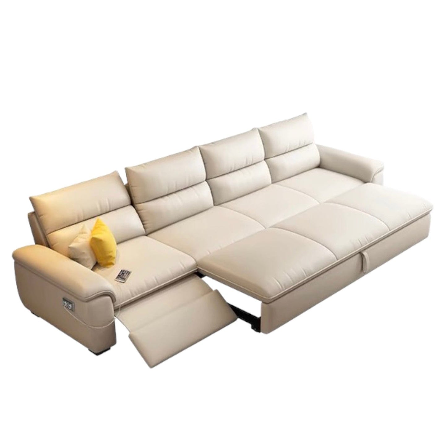 Home Atelier Maurice Electric Recliner Leather Sofa Bed