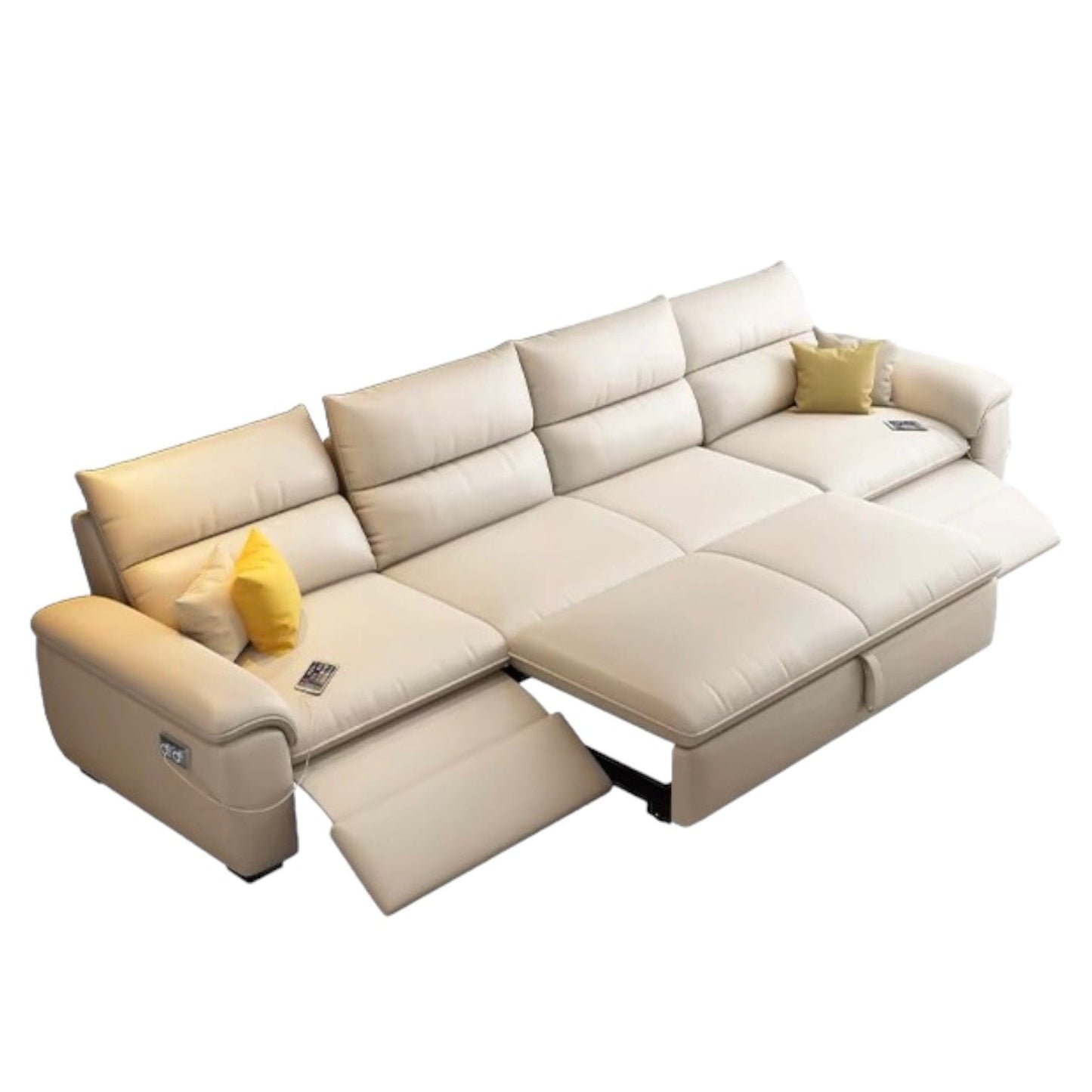 Home Atelier Maurice Electric Recliner Leather Sofa Bed
