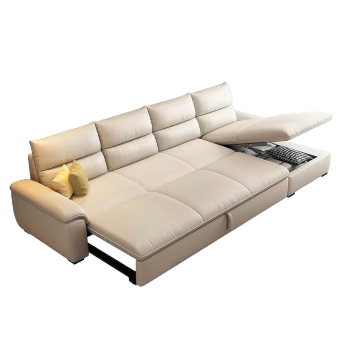 Home Atelier Maurice Electric Recliner Leather Sofa Bed