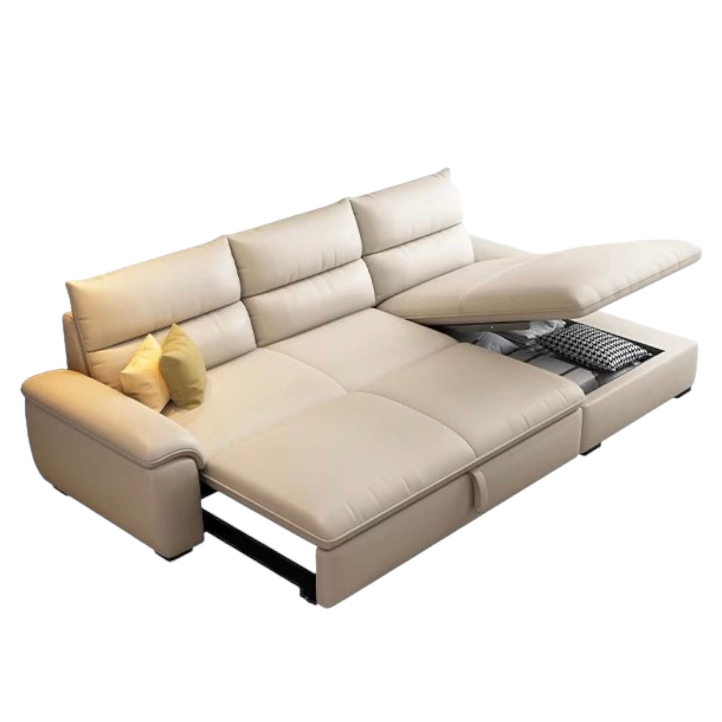Home Atelier Maurice Electric Recliner Leather Sofa Bed