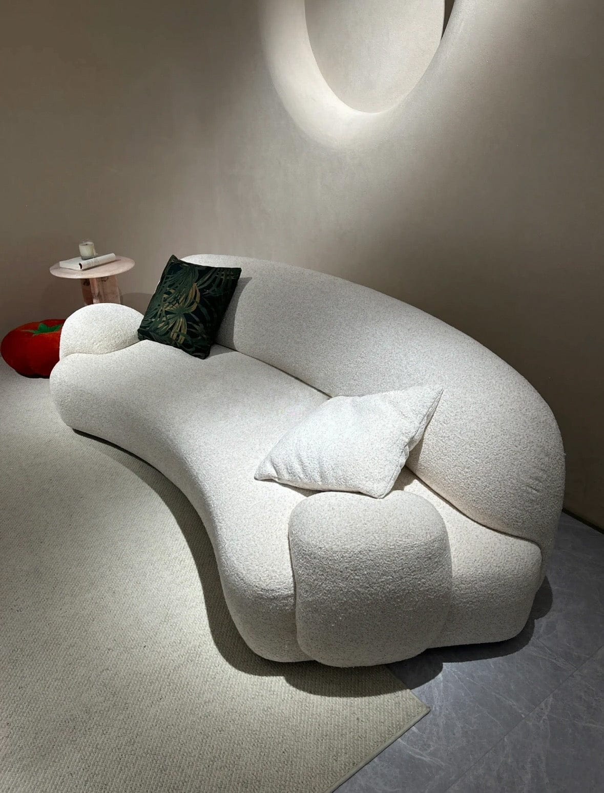 Home Atelier Maysen Performance Boucle Curve Sofa
