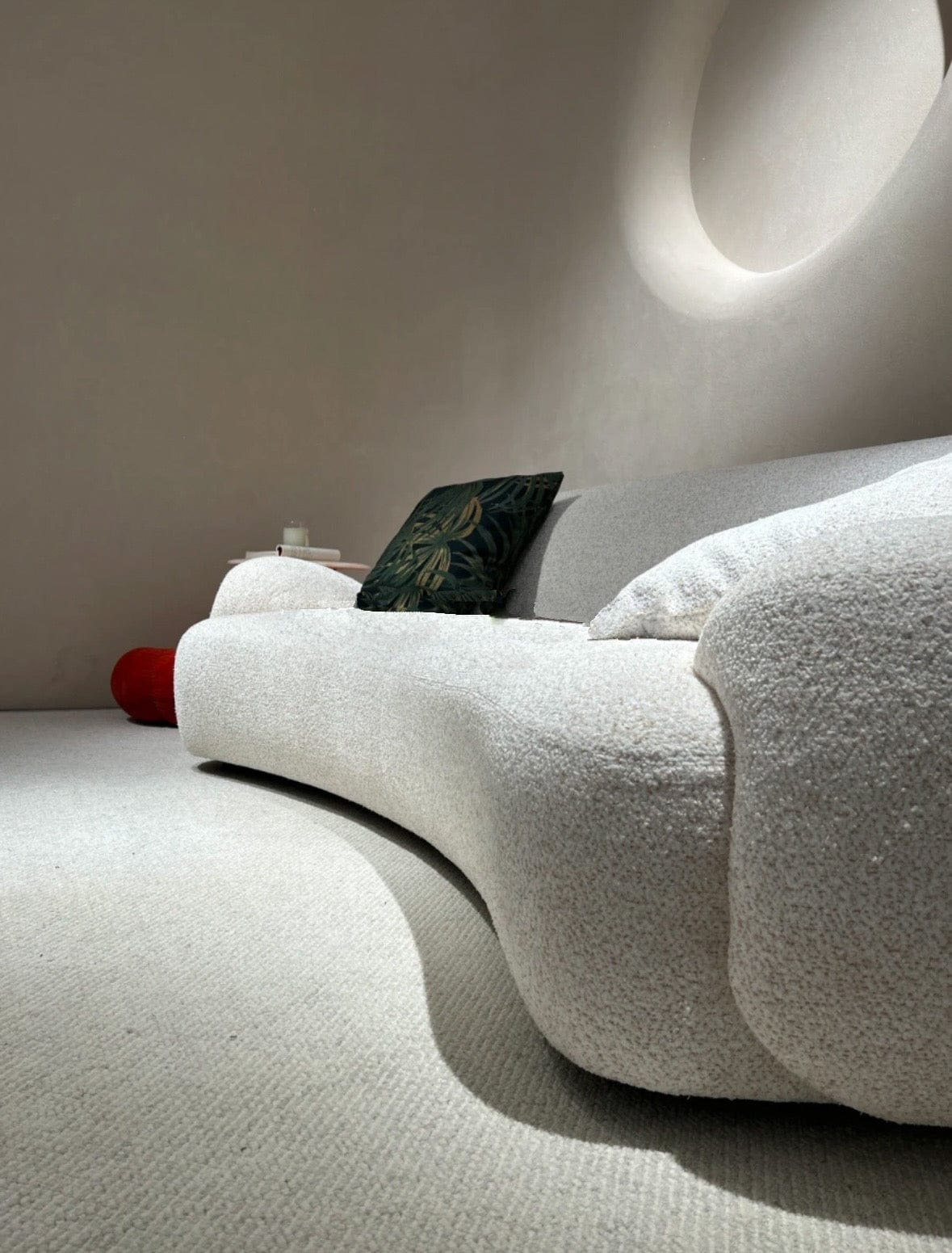 Home Atelier Maysen Performance Boucle Curve Sofa