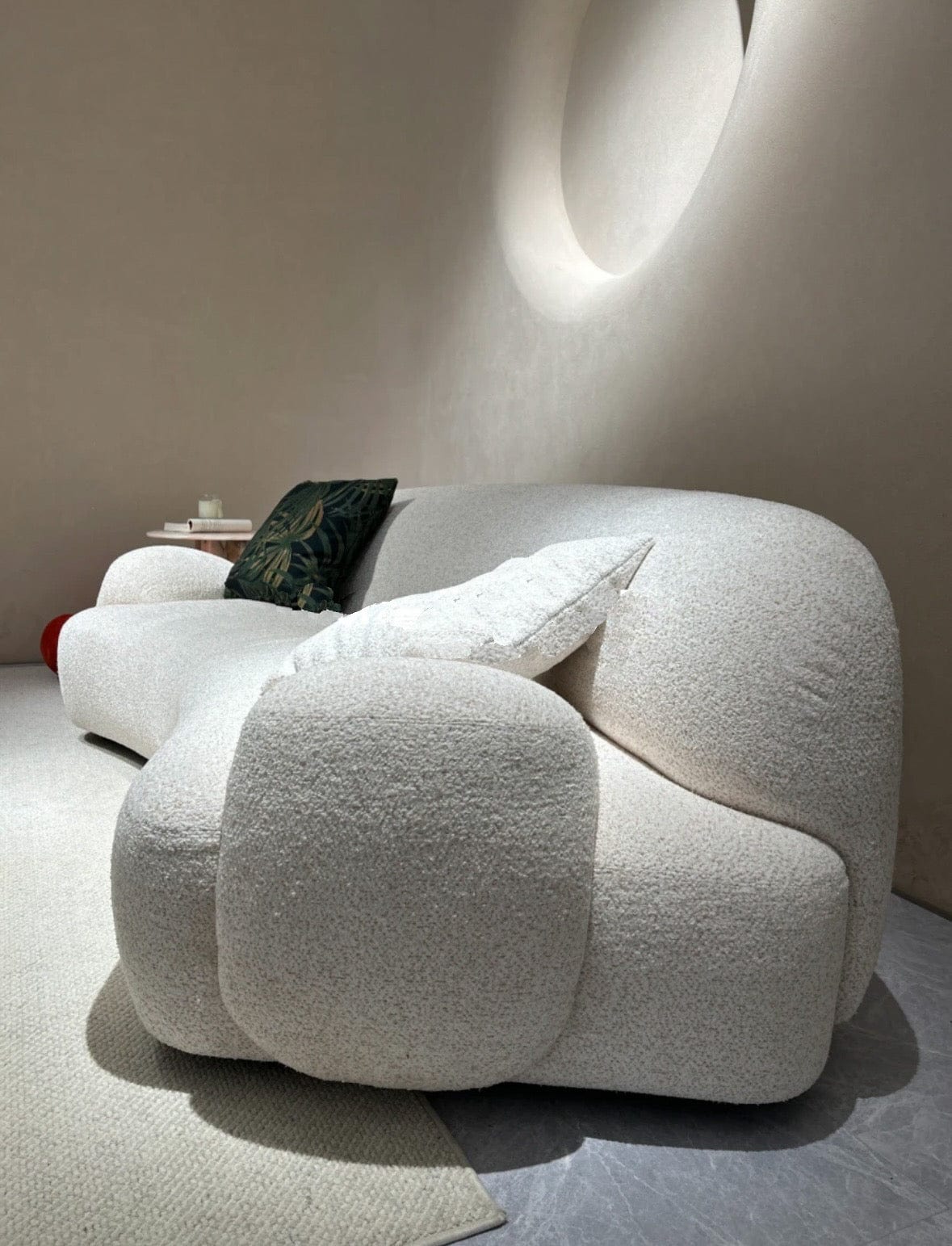 Home Atelier Maysen Performance Boucle Curve Sofa