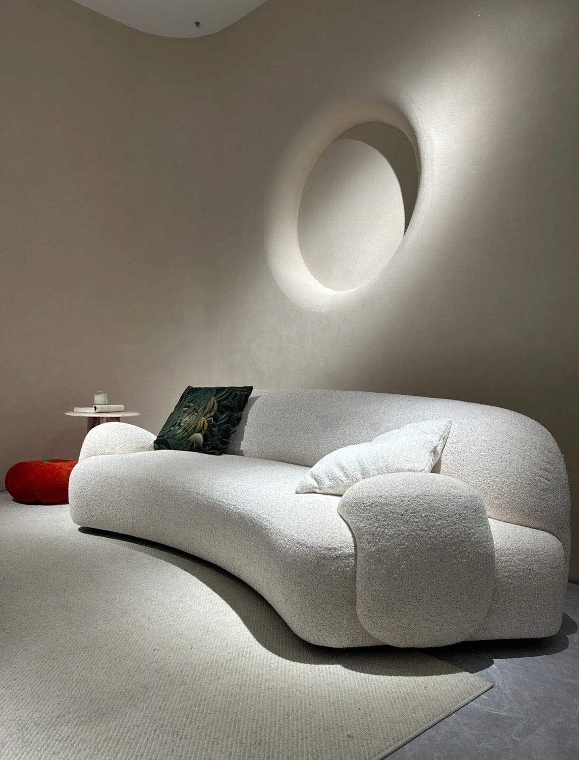 Home Atelier Maysen Performance Boucle Curve Sofa