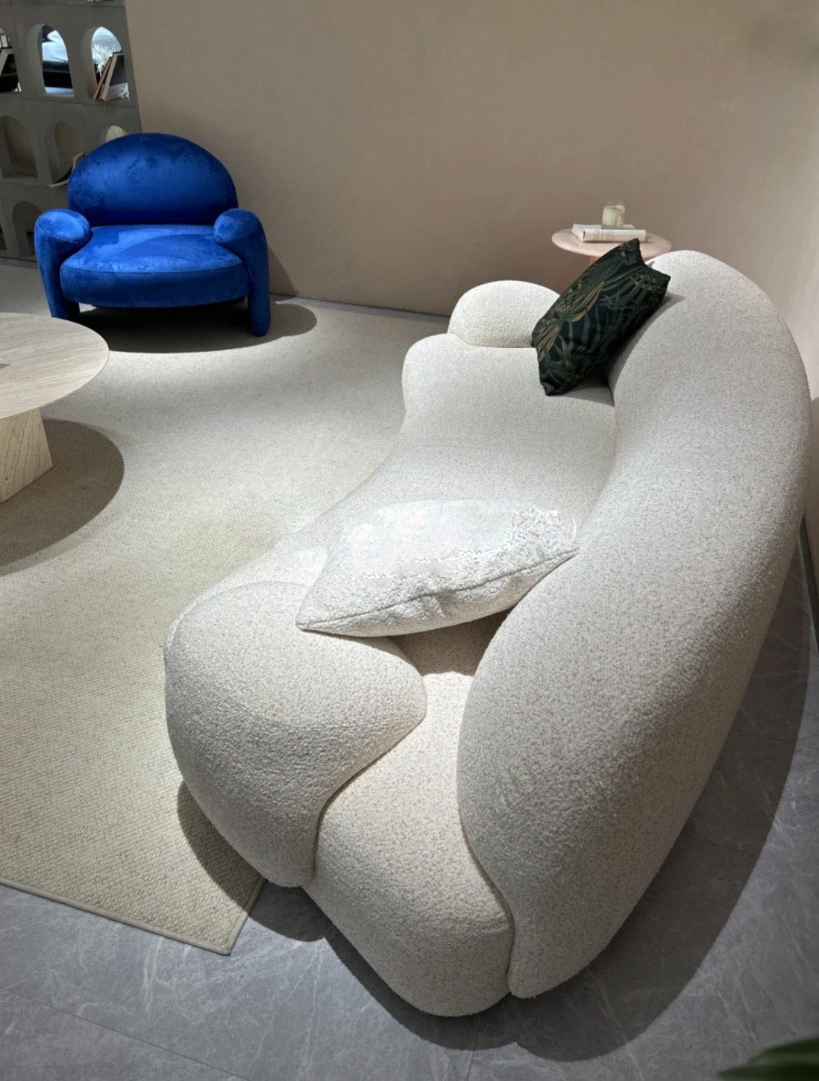 Home Atelier Maysen Performance Boucle Curve Sofa