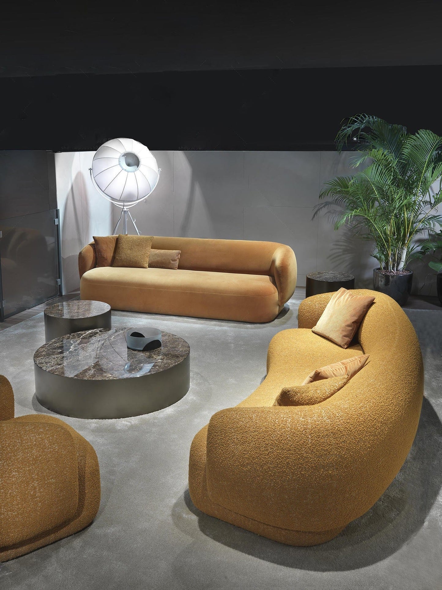 Home Atelier Megan Curve Sofa