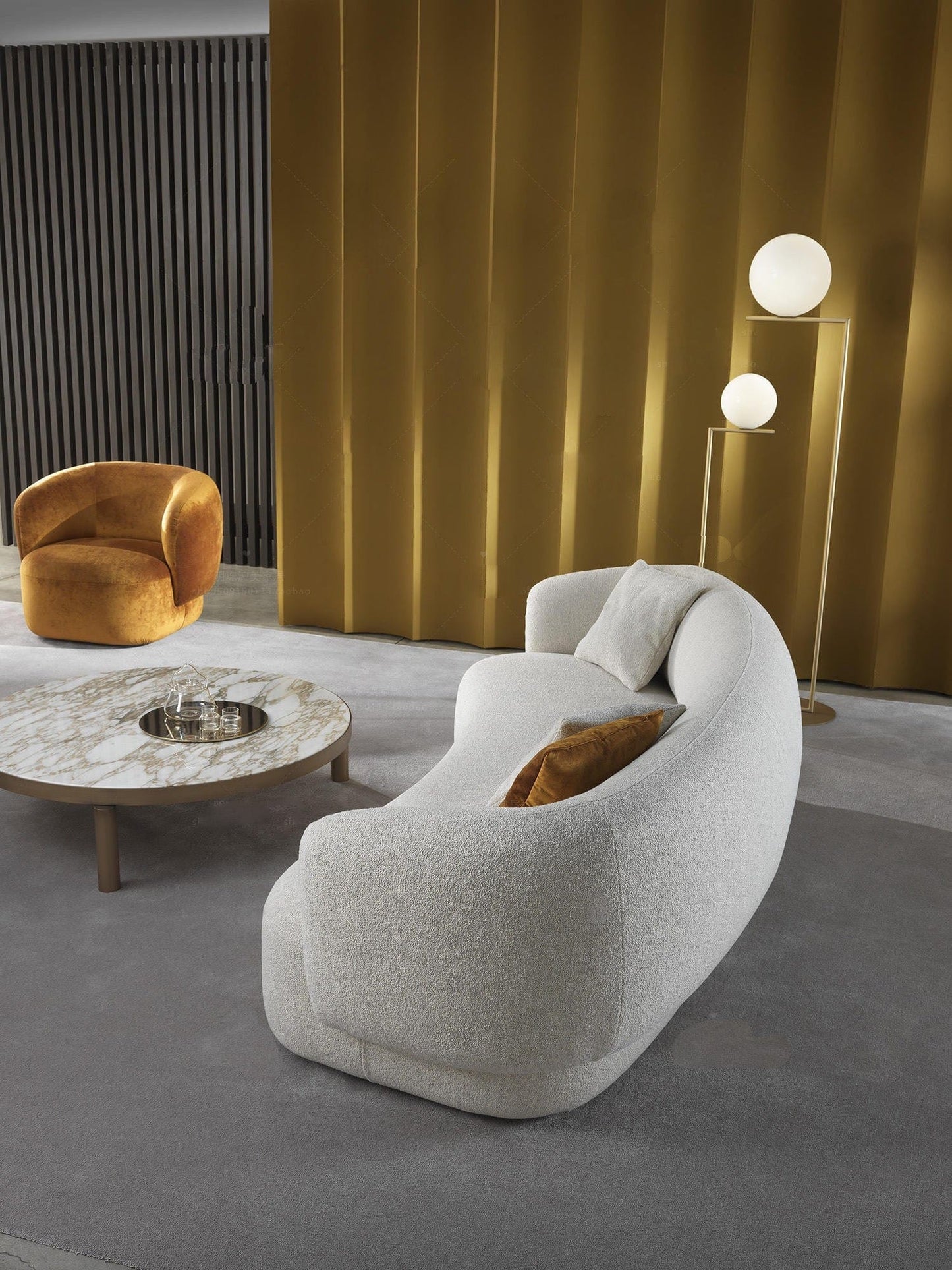 Home Atelier Megan Curve Sofa