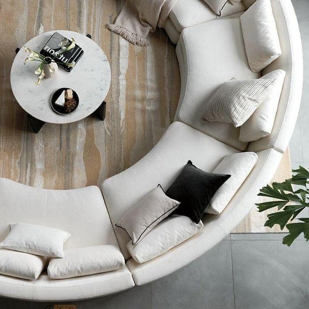 Home Atelier Melanie Performance Boucle Curve Sofa