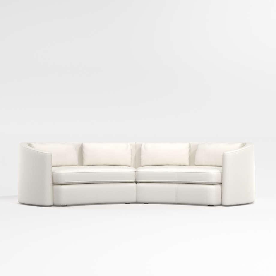 Home Atelier Melanie Performance Boucle Curve Sofa