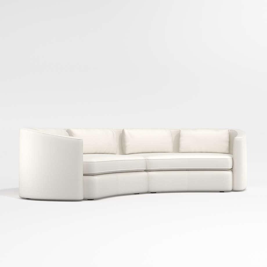 Home Atelier Melanie Performance Boucle Curve Sofa
