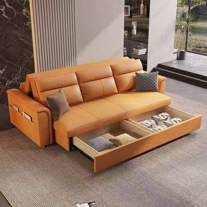 Home Atelier Melson Electric Motorized Leather Sofa Bed