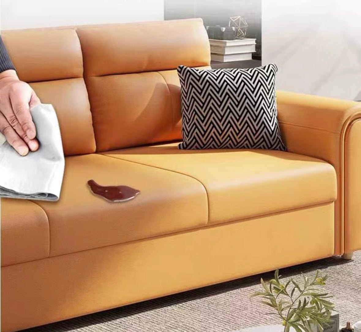 Home Atelier Melson Electric Motorized Leather Sofa Bed