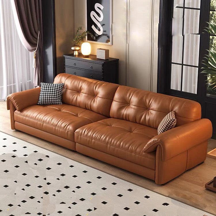 Home Atelier Melvin Sectional Leather Sofa