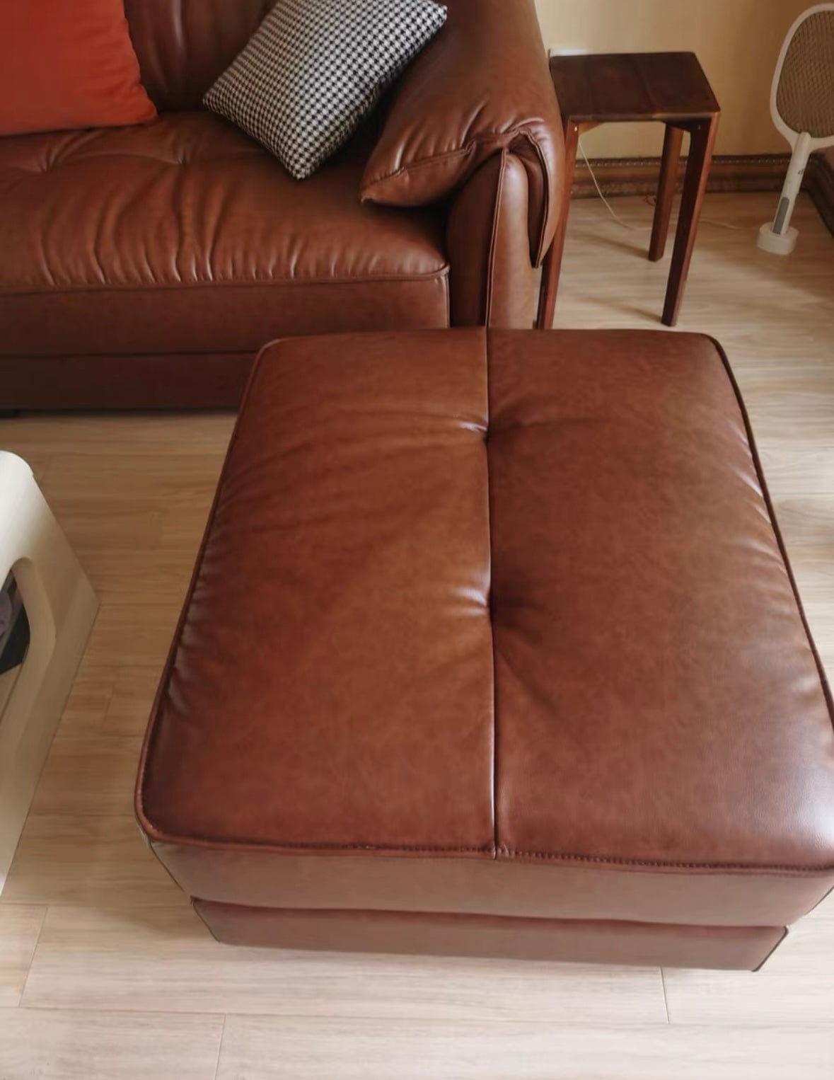 Home Atelier Melvin Sectional Leather Sofa