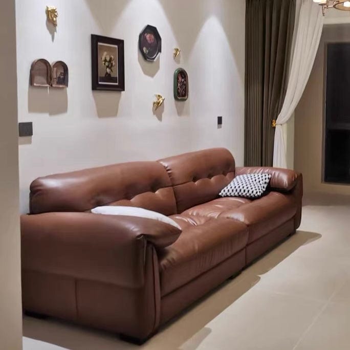 Home Atelier Melvin Sectional Leather Sofa