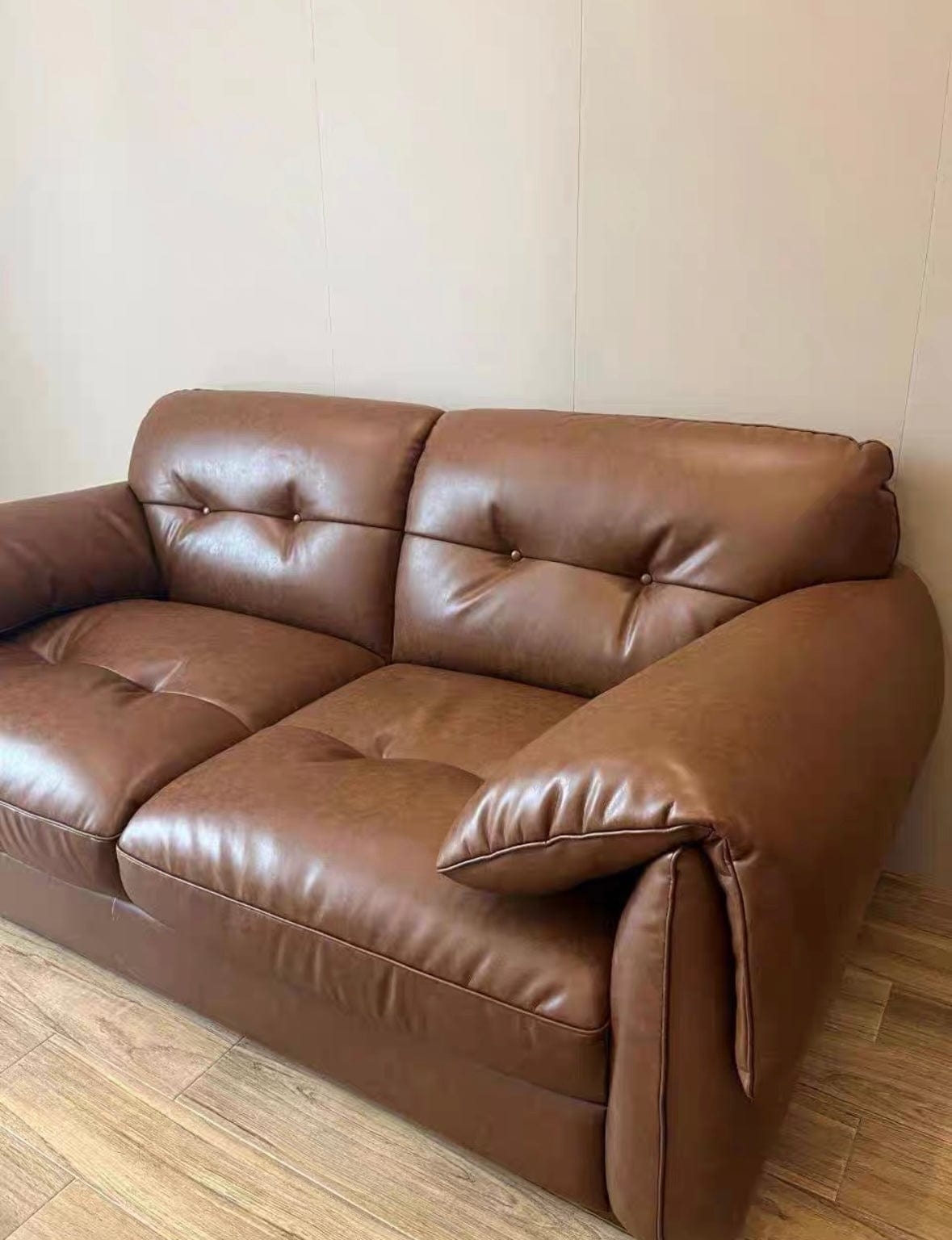 Home Atelier Melvin Sectional Leather Sofa