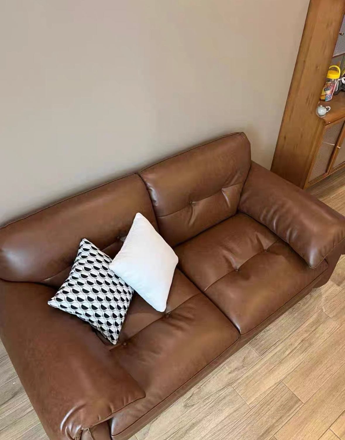 Home Atelier Melvin Sectional Leather Sofa