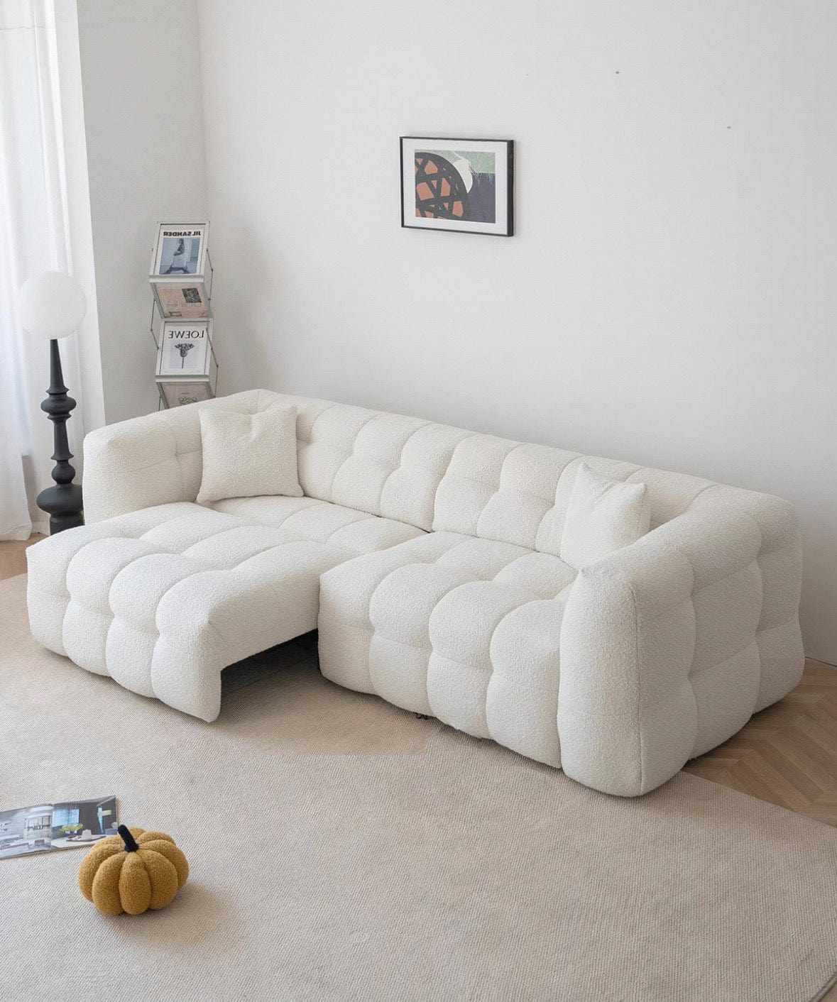 Home Atelier Mercier Boucle Electric Sofa Bed