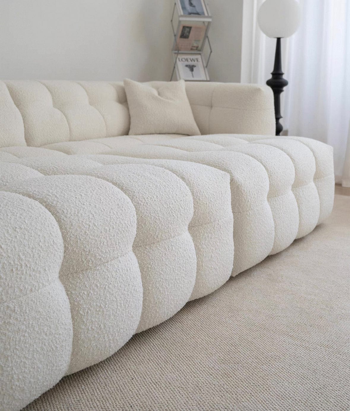Home Atelier Mercier Boucle Electric Sofa Bed