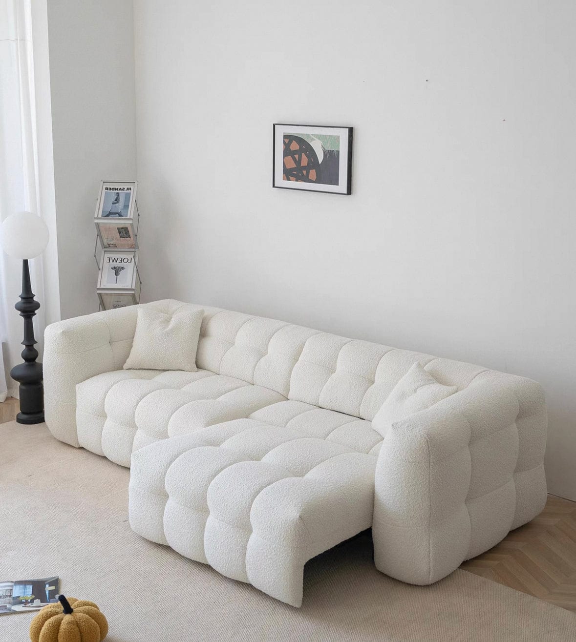 Home Atelier Mercier Boucle Electric Sofa Bed