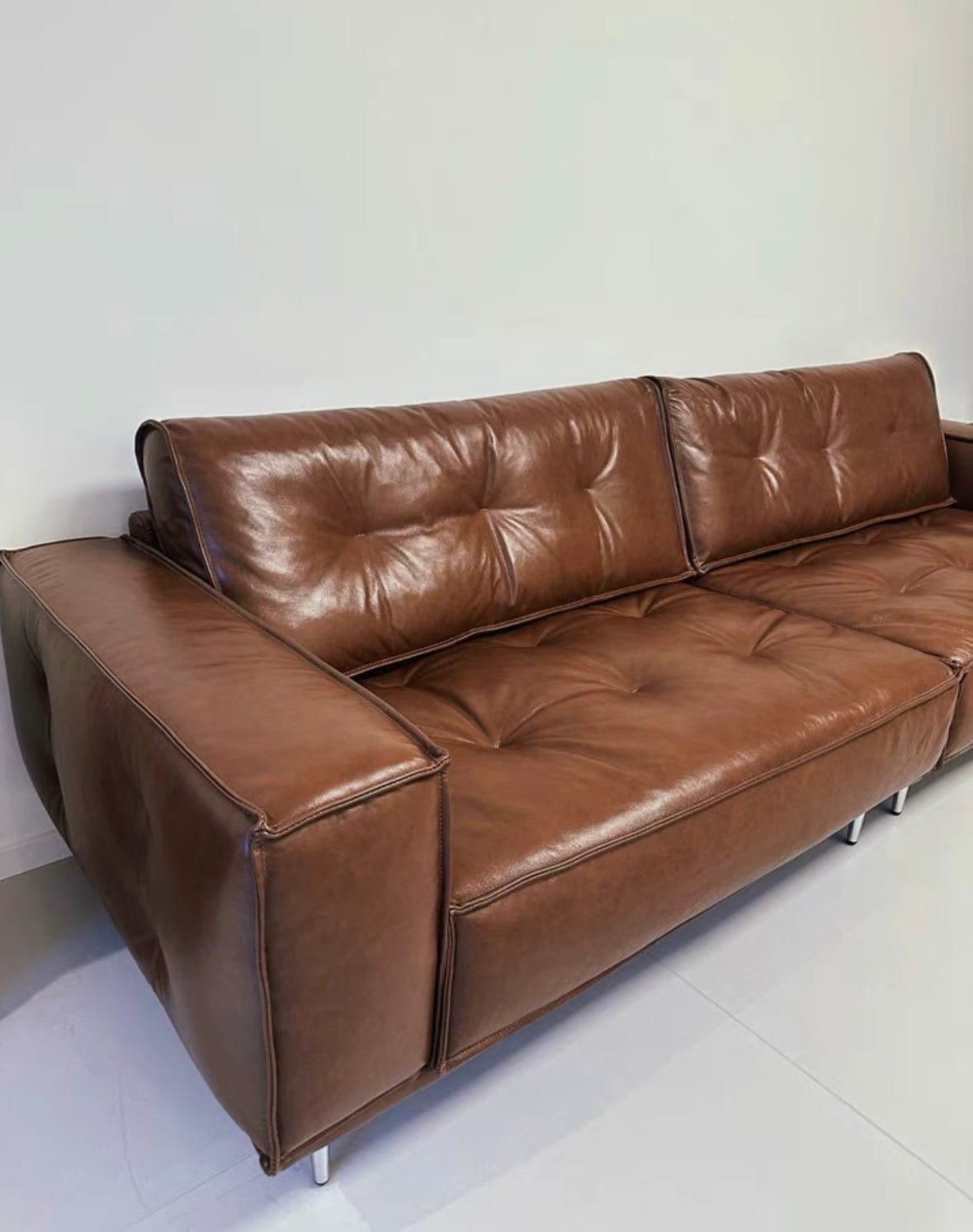 Home Atelier Michael Sectional Leather Sofa