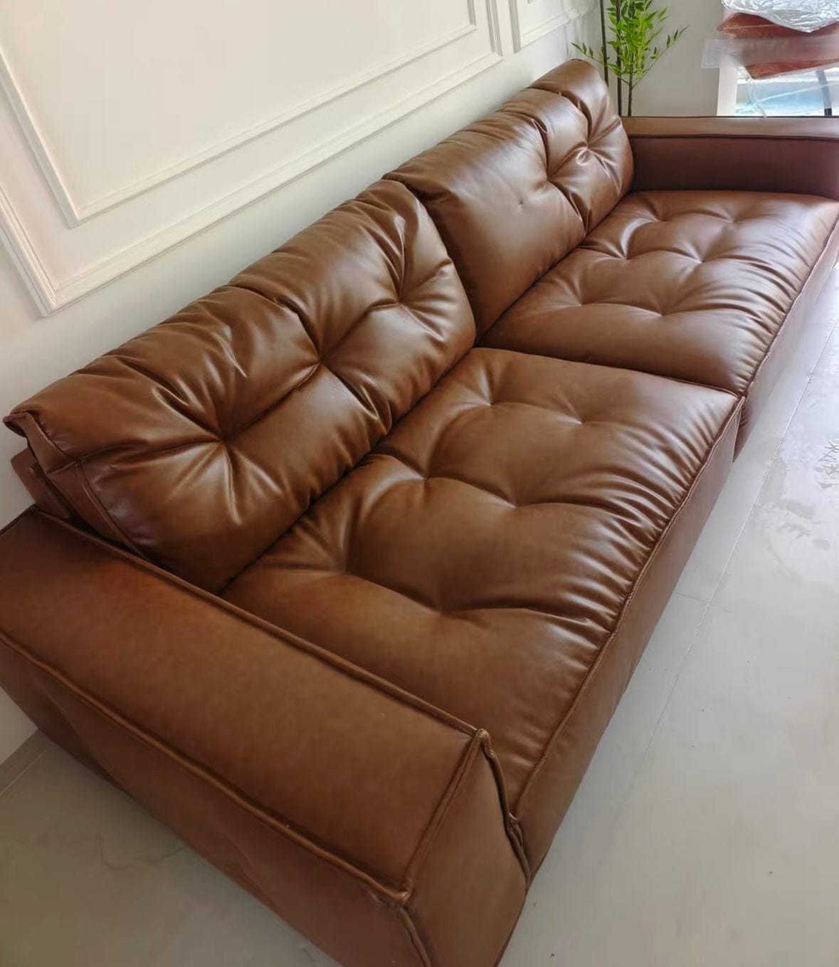 Home Atelier Michael Sectional Leather Sofa