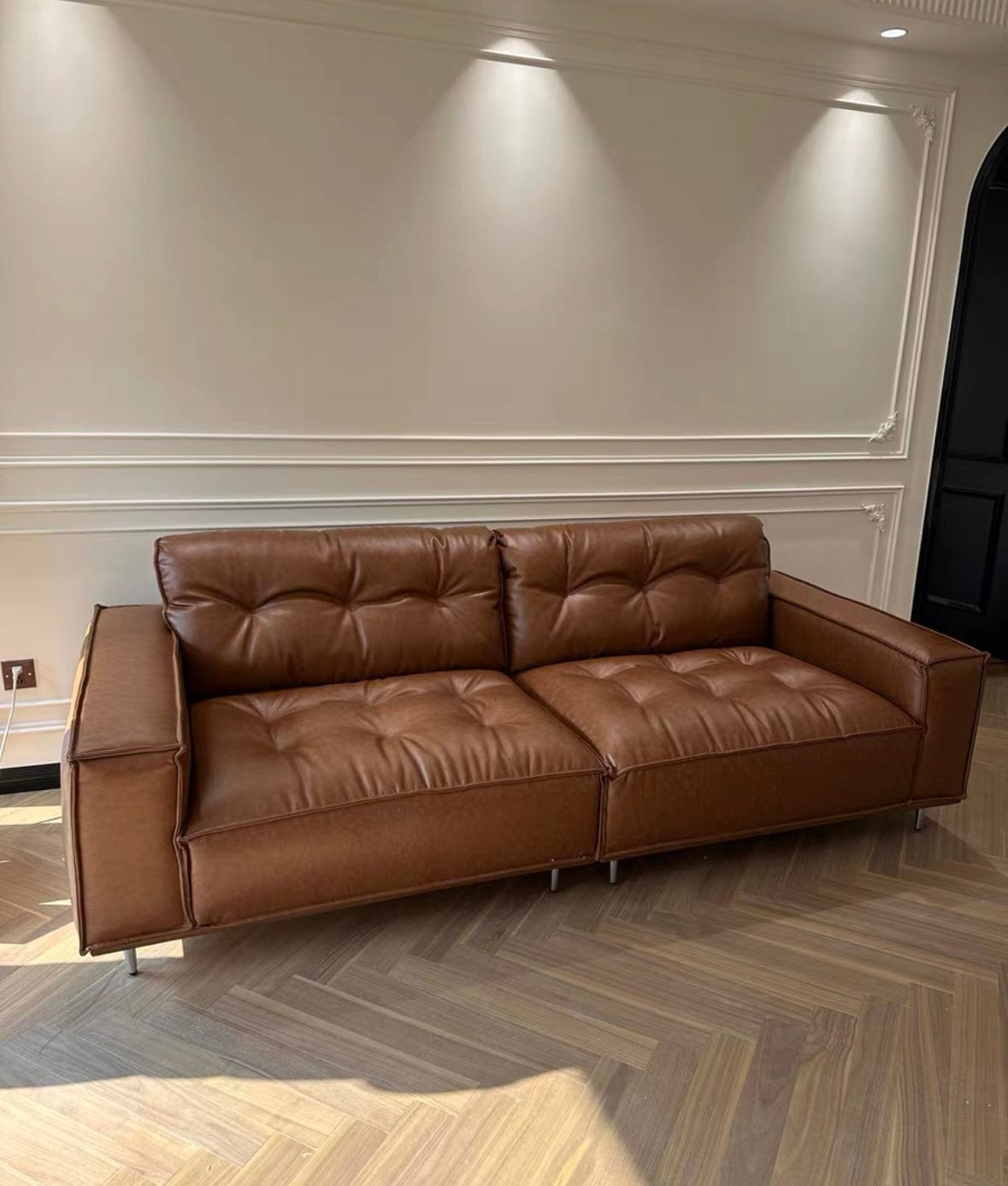 Home Atelier Michael Sectional Leather Sofa