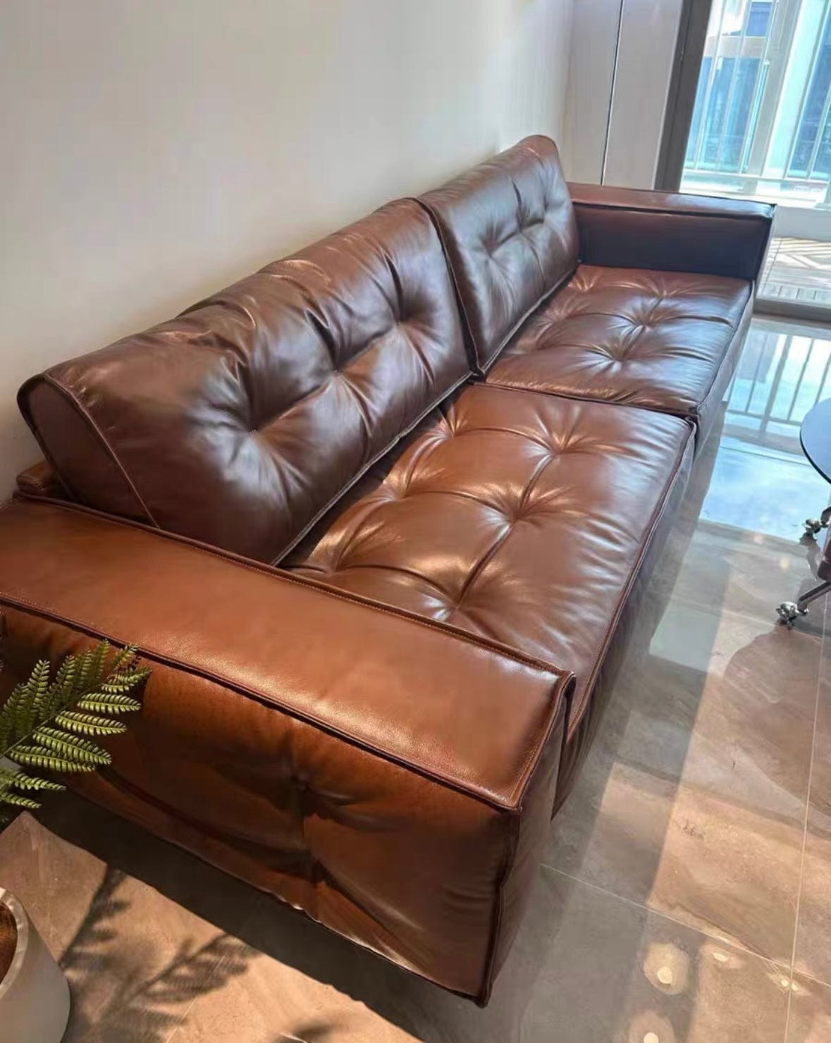 Home Atelier Michael Sectional Leather Sofa