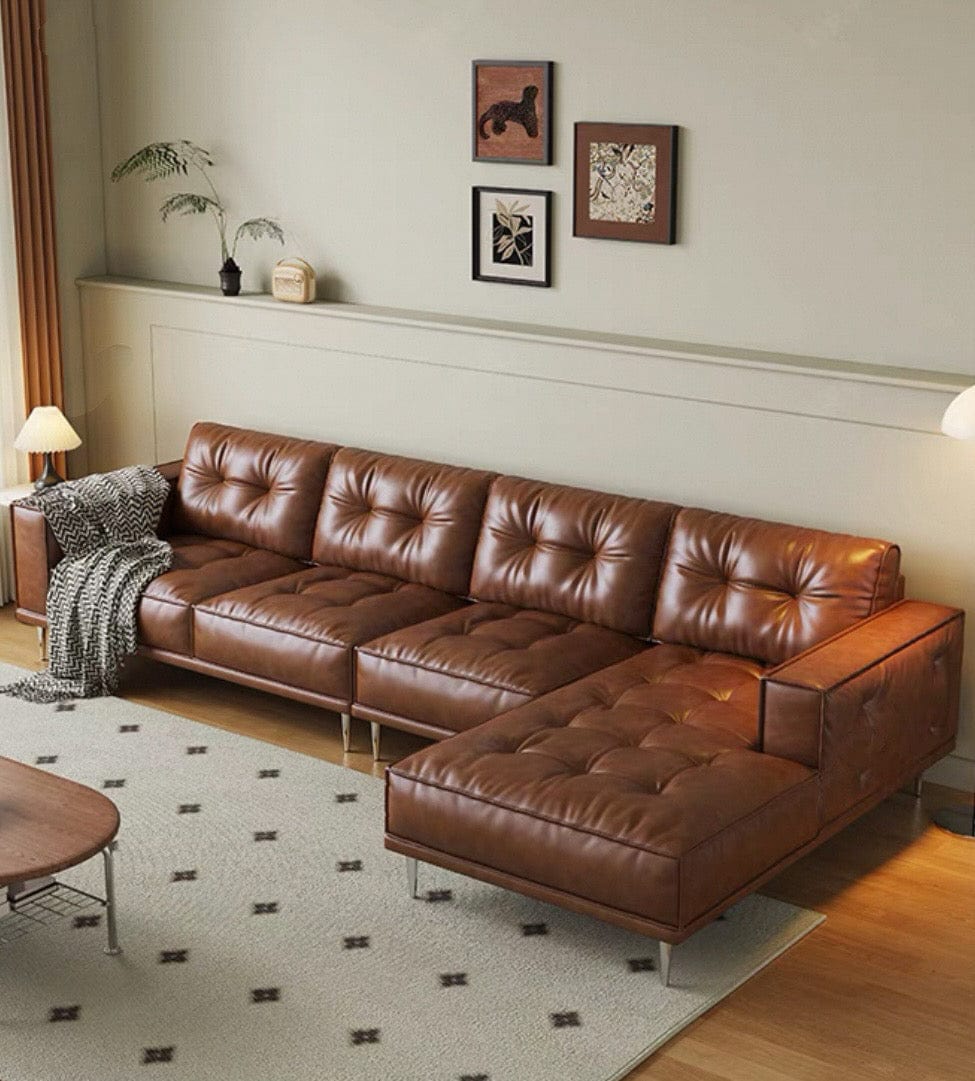 Home Atelier Michael Sectional Leather Sofa