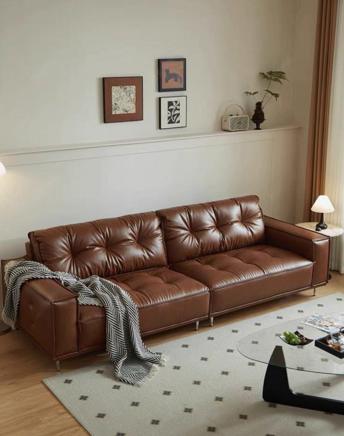 Home Atelier Michael Sectional Leather Sofa