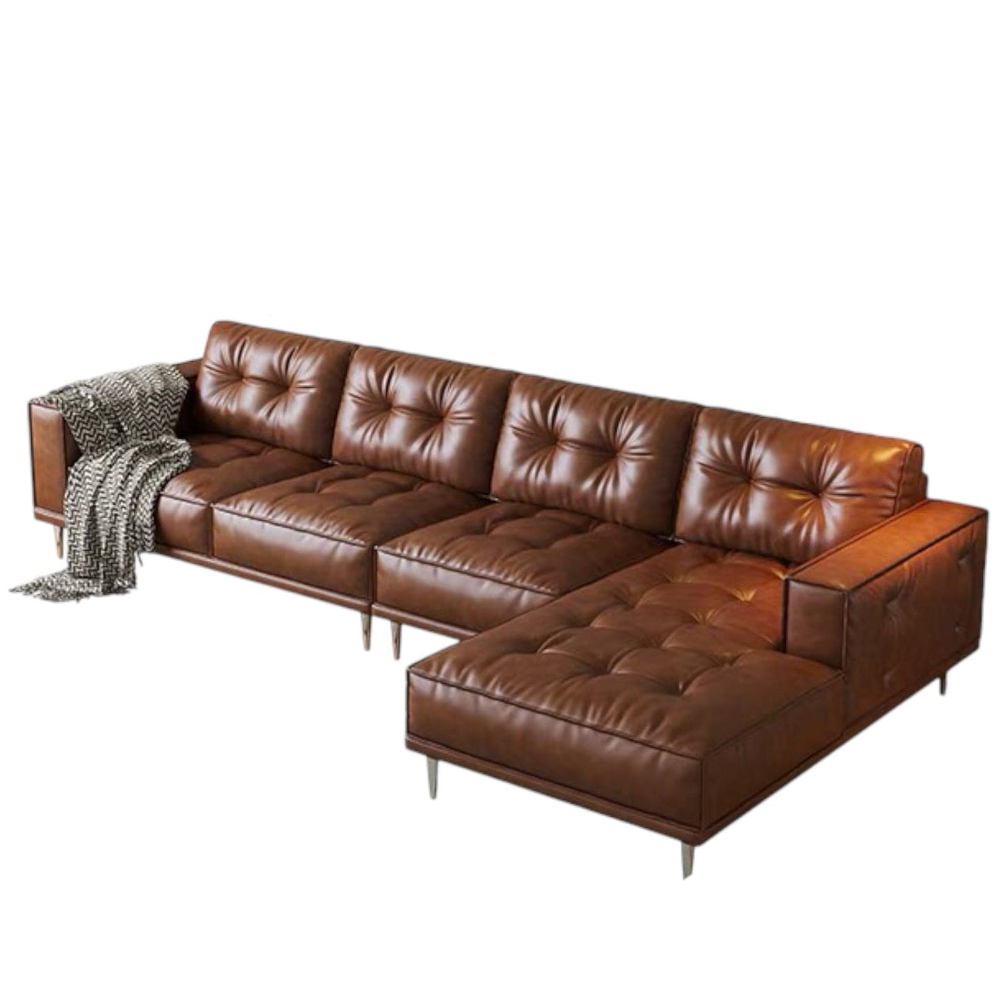 Home Atelier Michael Sectional Leather Sofa