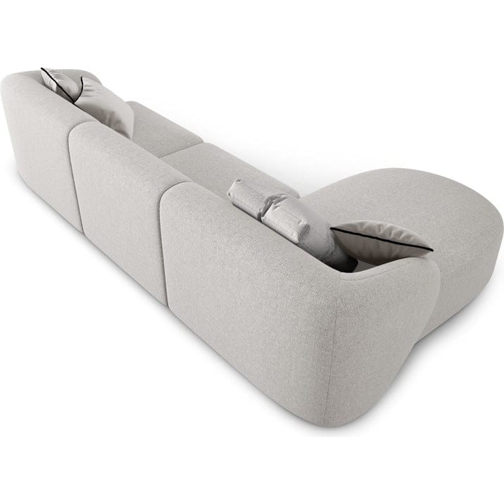 Home Atelier Milanov Sectional Boucle Sofa