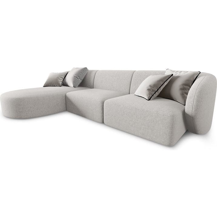 Home Atelier Milanov Sectional Boucle Sofa