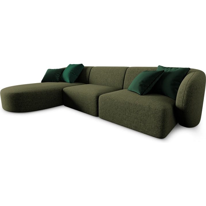Home Atelier Milanov Sectional Boucle Sofa