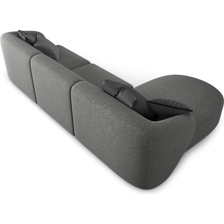 Home Atelier Milanov Sectional Boucle Sofa