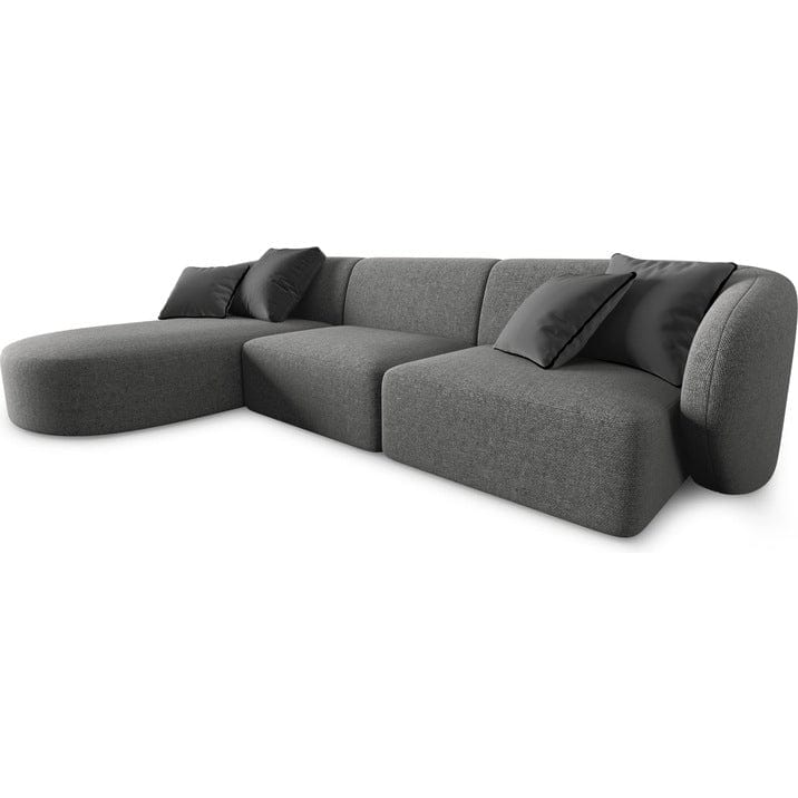 Home Atelier Milanov Sectional Boucle Sofa