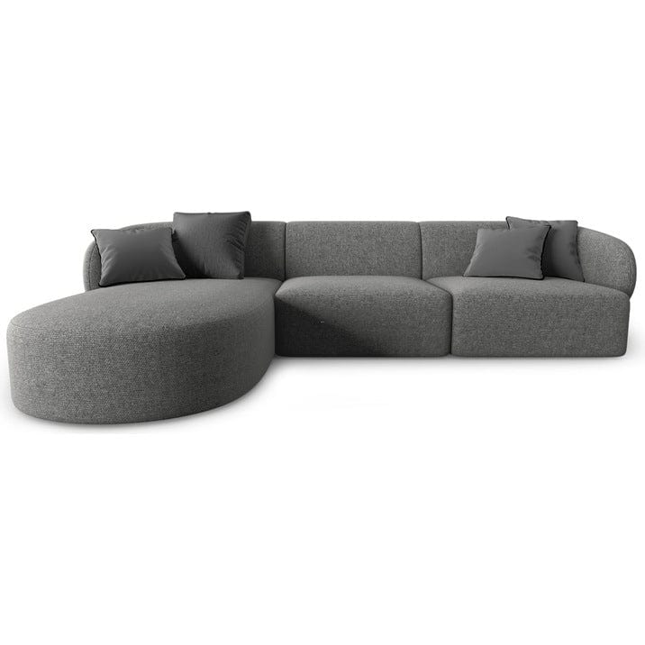 Home Atelier Milanov Sectional Boucle Sofa