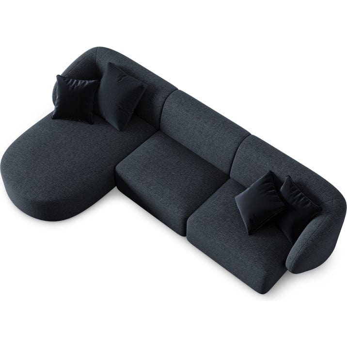 Home Atelier Milanov Sectional Boucle Sofa