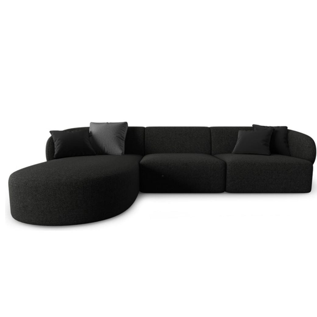 Home Atelier Milanov Sectional Boucle Sofa