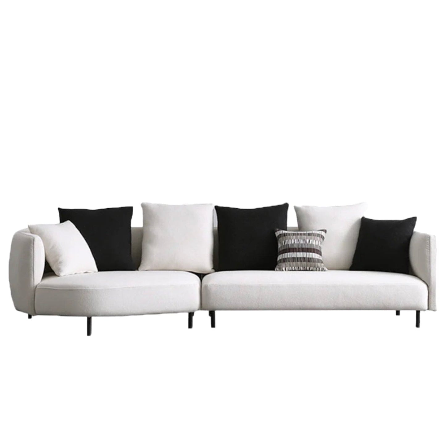Home Atelier Minuti Sectional Curve Sofa