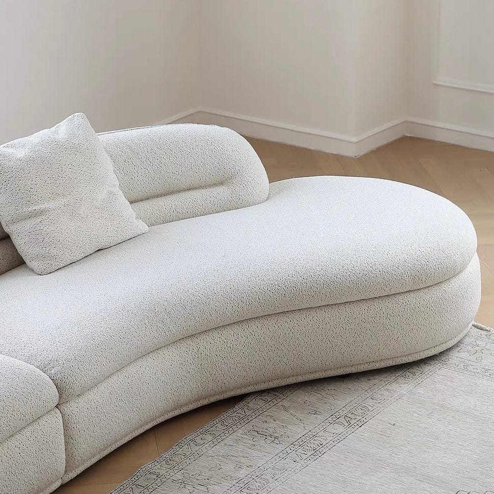 Home Atelier Mollie Performance Boucle Curve Sofa