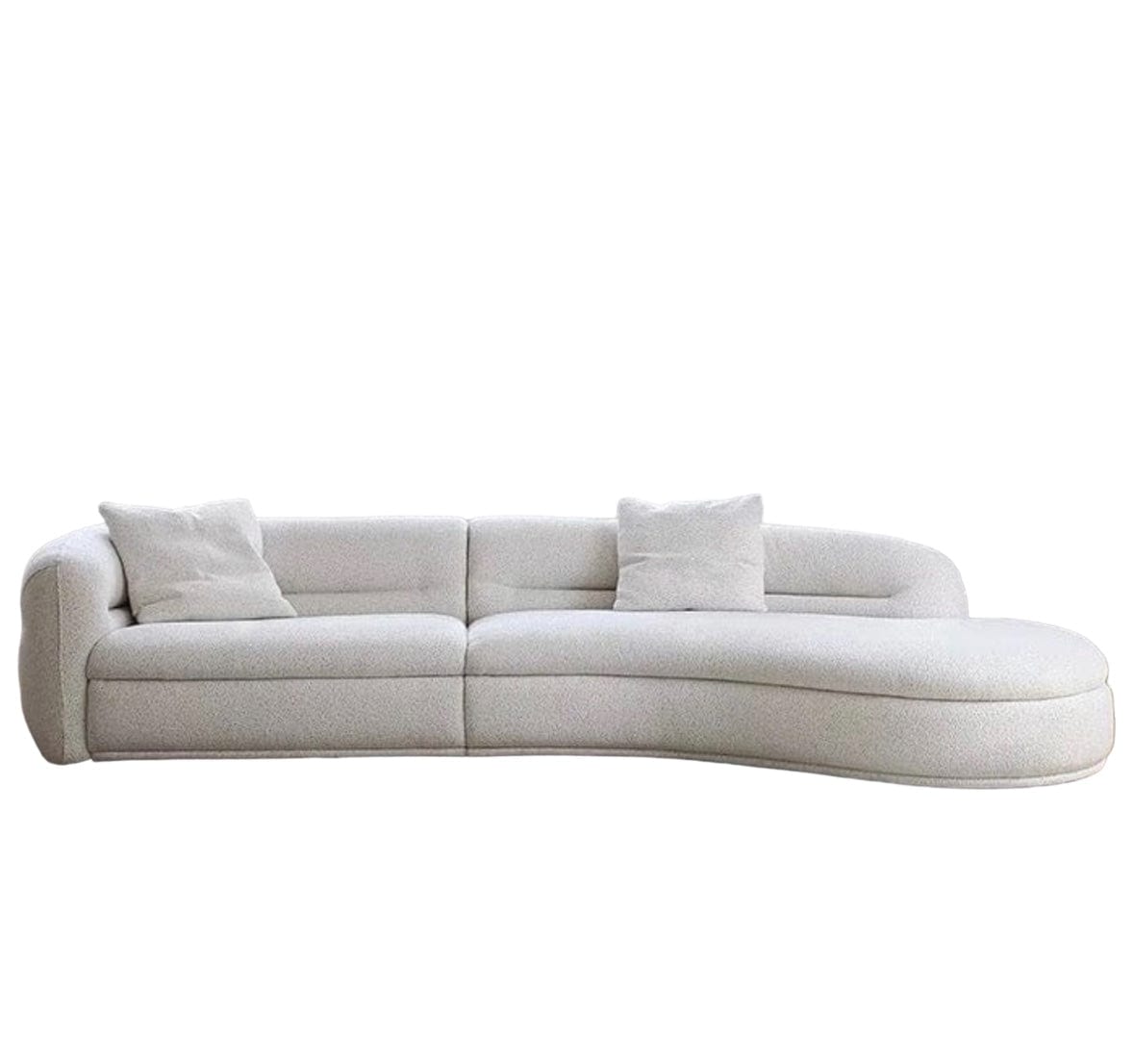 Home Atelier Mollie Performance Boucle Curve Sofa