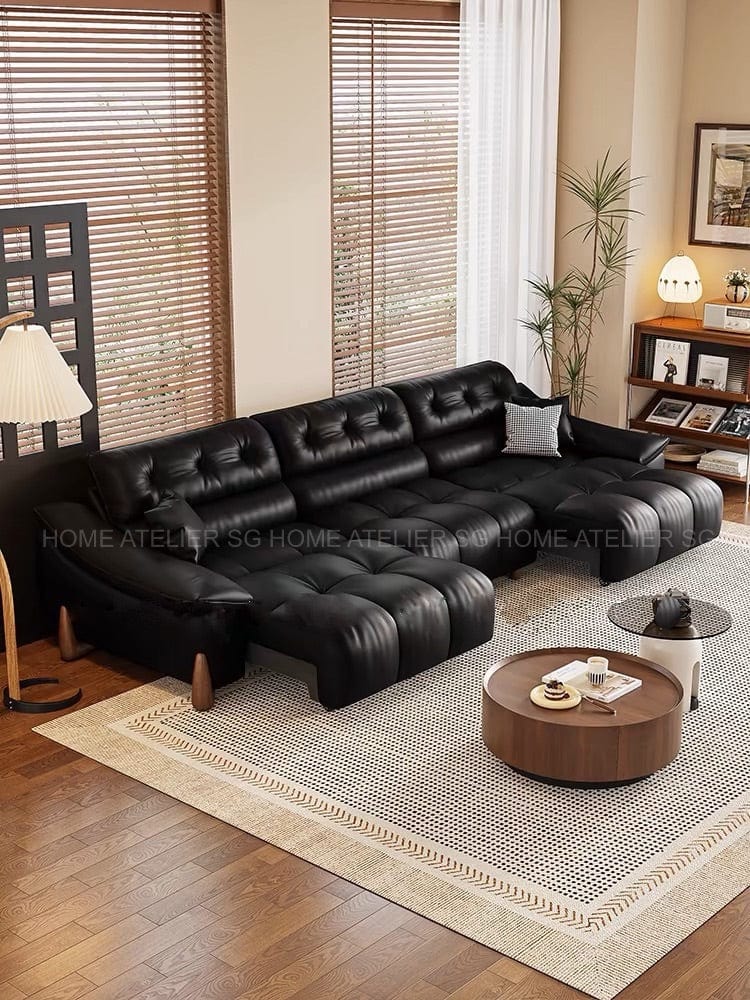 Home Atelier Monte Electric Motorized Leather Sofa Bed