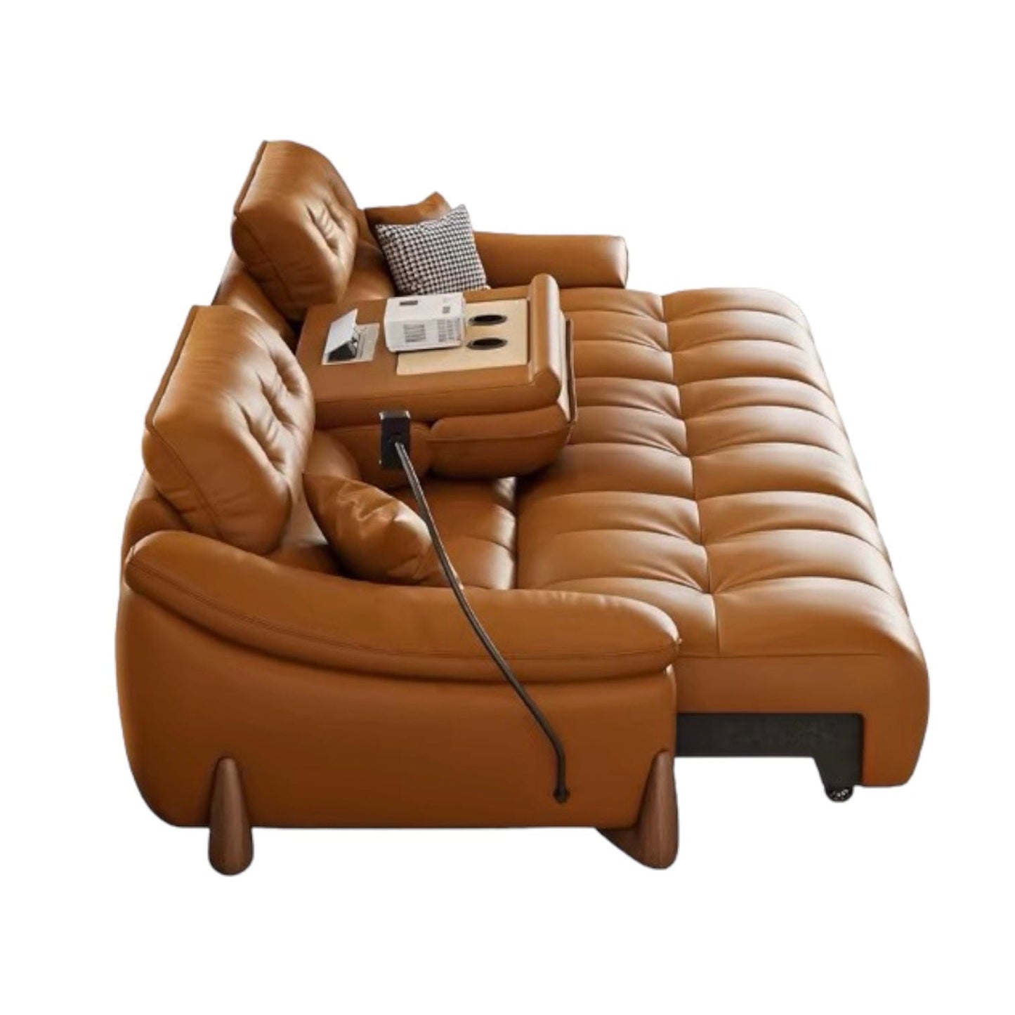 Home Atelier Monte Electric Motorized Leather Sofa Bed