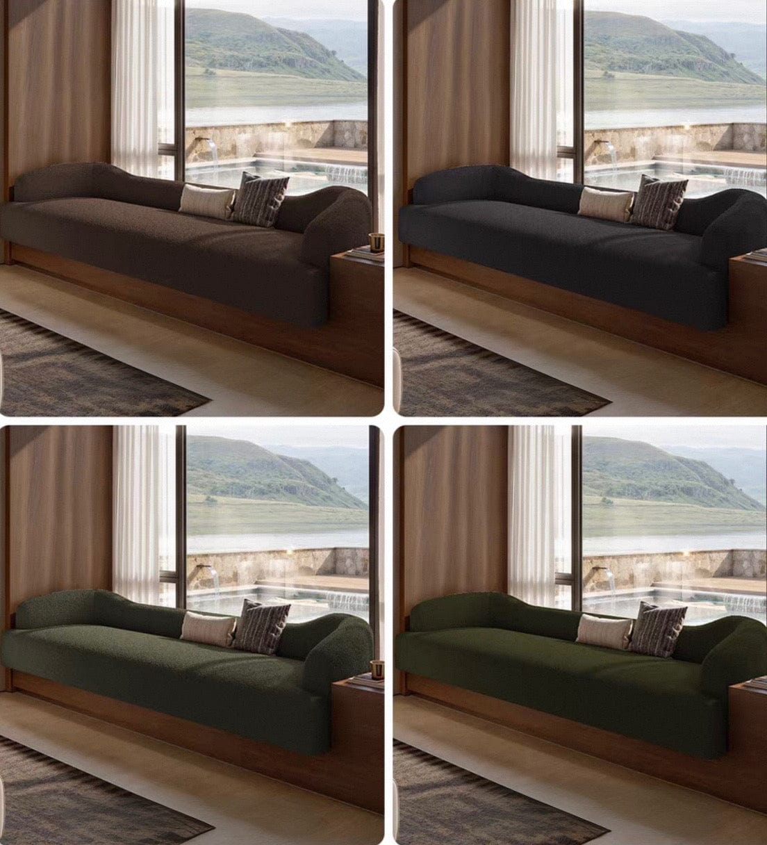 Home Atelier Morelles Customise Bay Window Curve Sofa