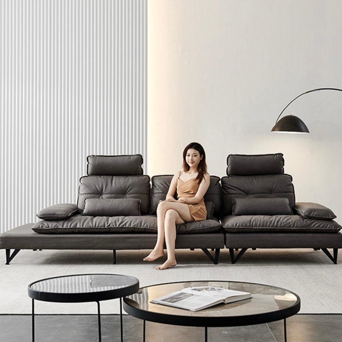 Home Atelier Moretti L-shape Slider Sofa